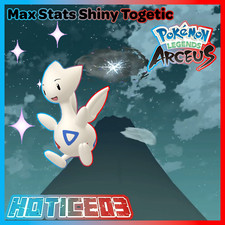 Pokemon Legends: Arceus Shiny Togetic Max Stats