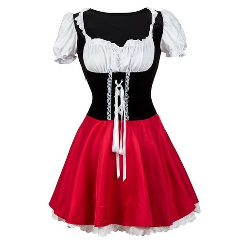 Sexy Rotkäppchen Kostüm Erwachsene Damen Halloween Kostüm S-6XL - Bild 6 von 7