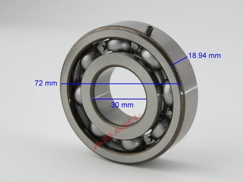 For YAMAHA Outboard 40-70 HP Bearing 93306-306V5, 93306-306U2, 93306-306V1 - Picture 5 of 9