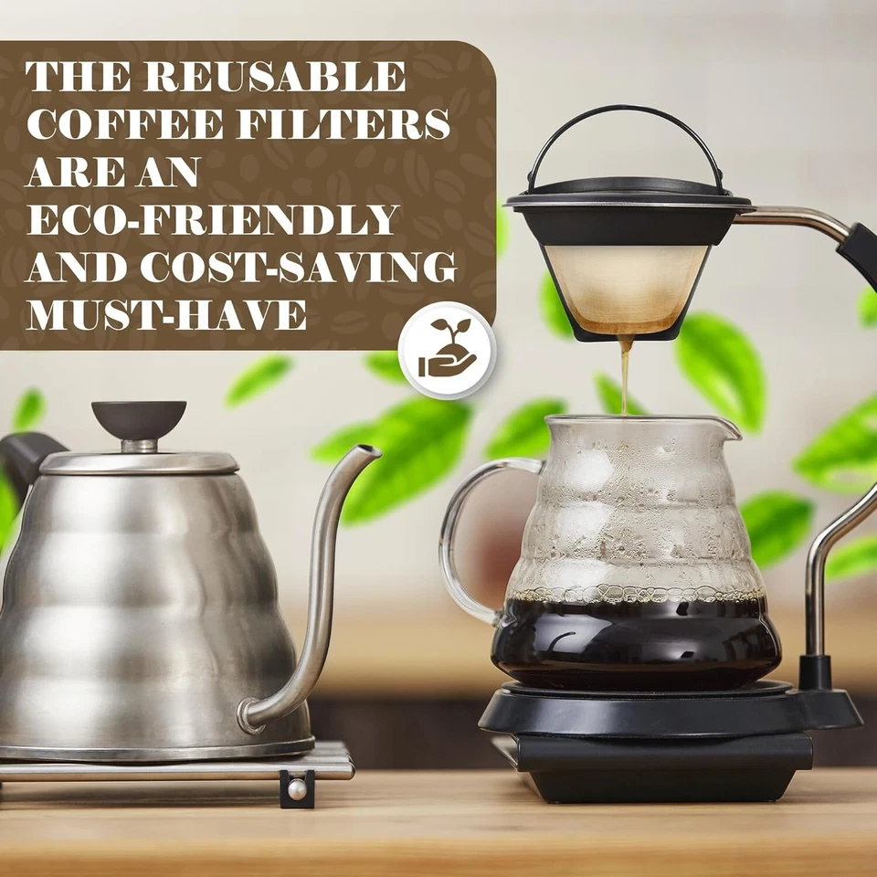 Reusable Filter for Cuisinart Coffee Tone Basket GTF 10 12 14 Cup - Eco Friendly - Image 2 of 4