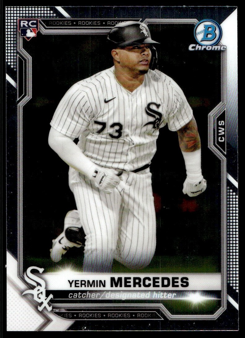 2021 Bowman Chrome Yermin Mercedes Rookie Chicago White Sox #88