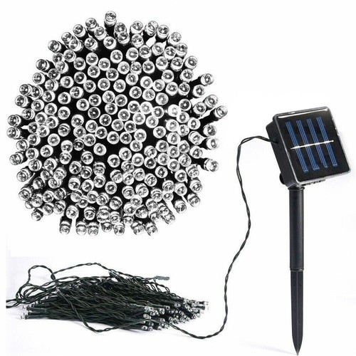 Solar Fairy String Lights 100/200/500 LED Outdoor Garden Christmas Party Decor - Picture 13 of 17
