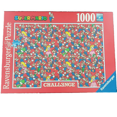 Super Mario Bros. Puzzle 165254 Challenge 1000 Teile vollständig Ravensburger