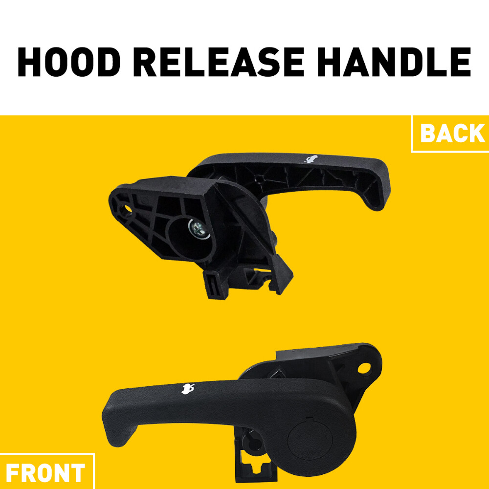 Hood Release Handle for 2013-2017 Ford Fusion /Lincoln MKZ Black