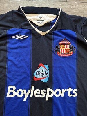 Maillot Extérieur Sunderland 2008/2009 #9 Cissé - Umbro - Taille S
