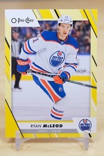 2023-24 O-Pee-Chee OPC Yellow Border #485 Ryan McLeod - Edmonton Oilers