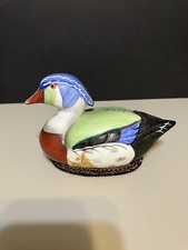 Mallard Duck Porcelain Lint Remover Brush
