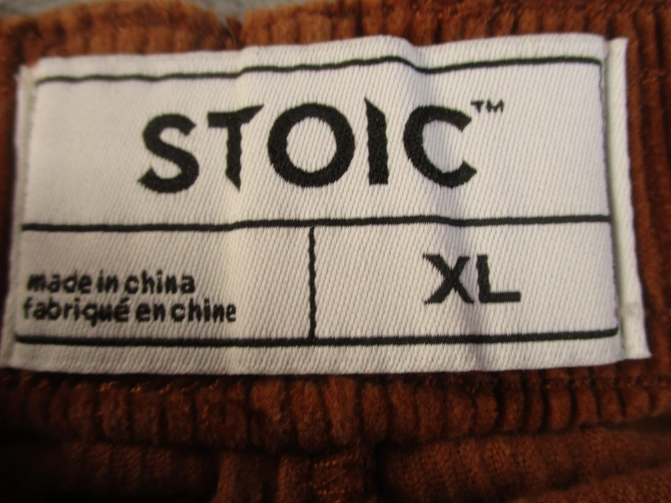 Pantalones de pana Stoic Venture para mujer XL marrón cónicos al aire libre senderismo granjero ancho Foto 3 de 4