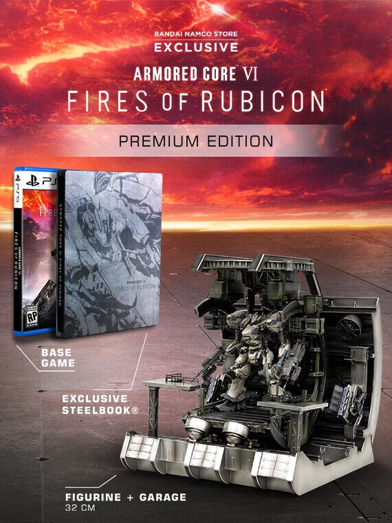 Armored Core VI 6 Fires of Rubicon Premium Edition PlayStation 5 PS5 NEW  IN-HAND