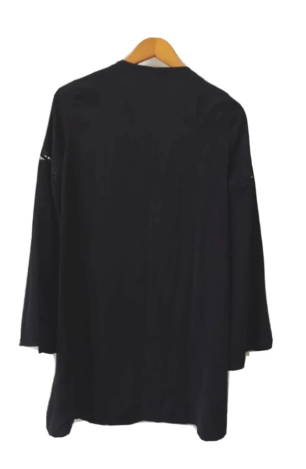 Oh My Love London Mujer Manga Campana Pullover Vestido Línea A Cuello en V Cordón XS Foto 2 de 4