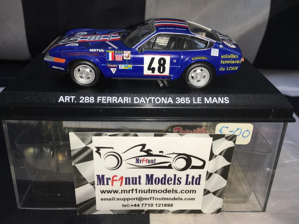 1:43 Detail Cars ART288 Ferrari Daytona 365 #48 Le Mans 1970 - Image 2 of 4