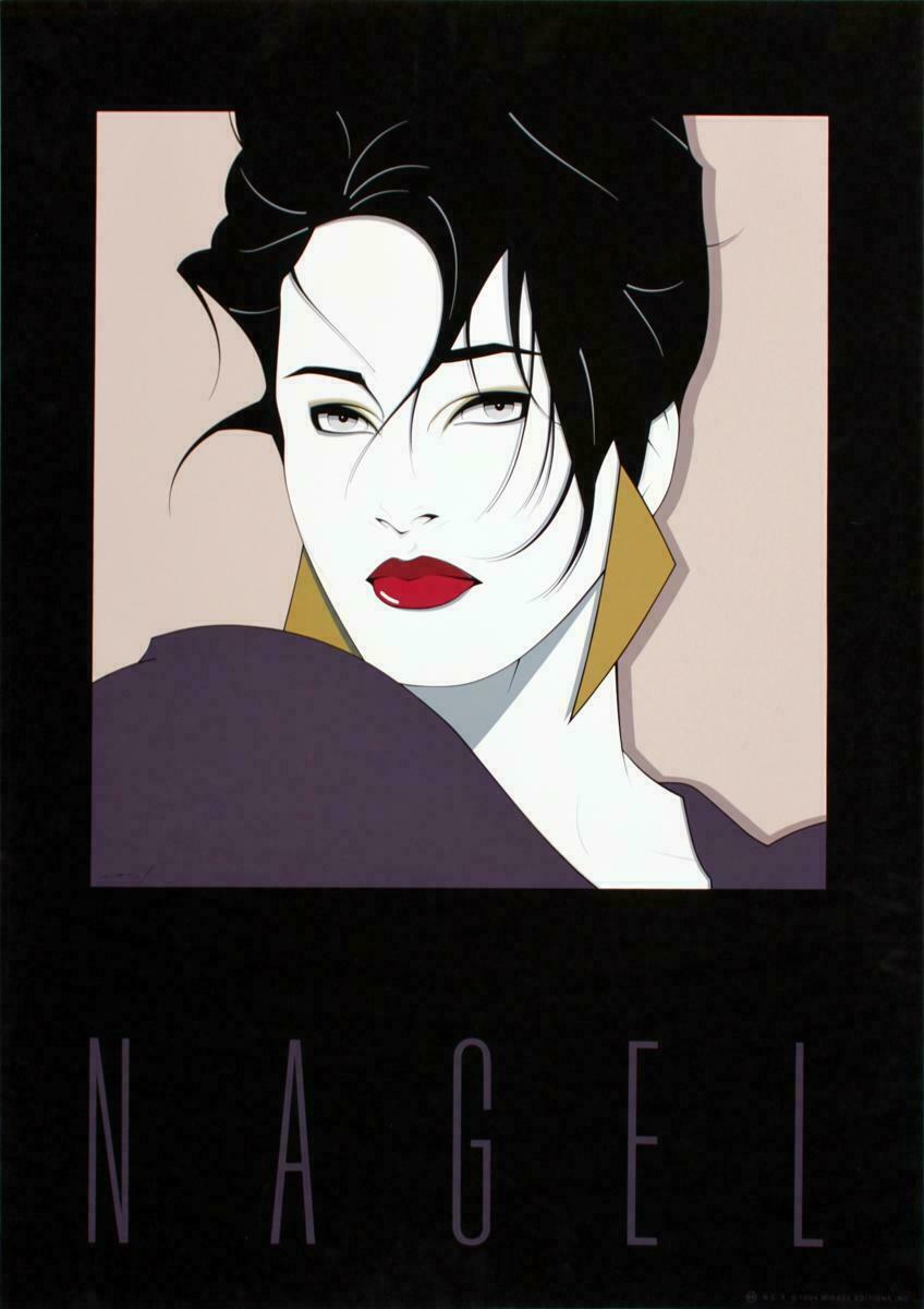 PATRICK NAGEL VINTAGE COMMEMORATIVE #1 ART SERIGRAPH | eBay