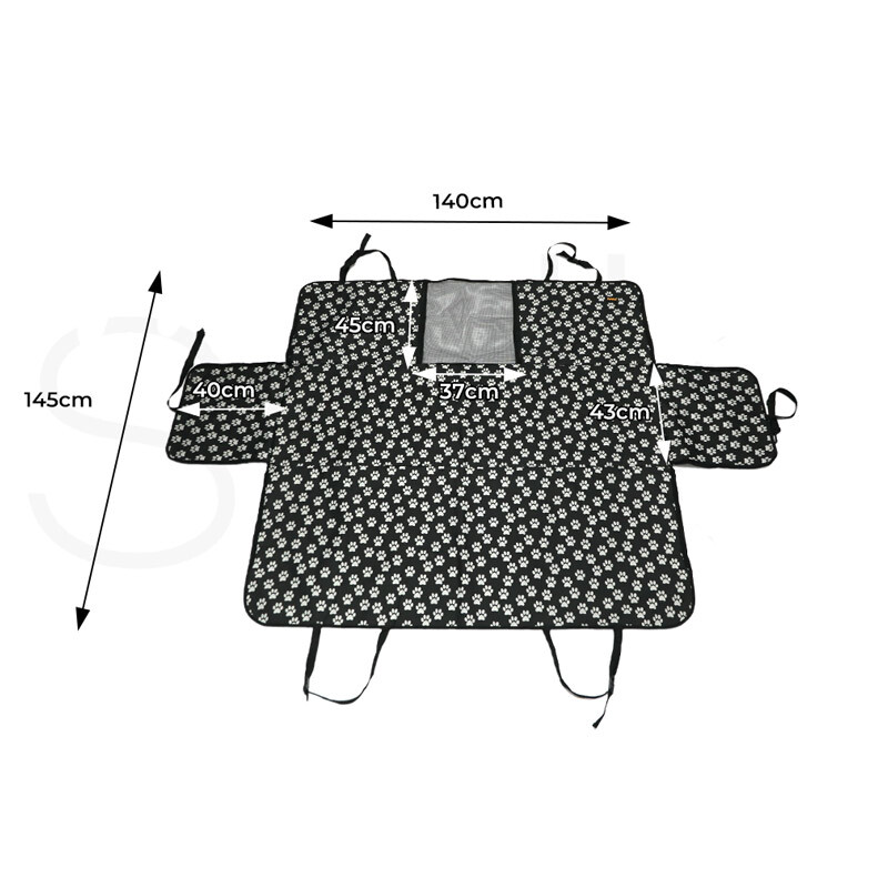 Pet Car Seat Covers Dog Safety Protector Mat Rear Back Seat Hammock