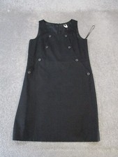 J.Crew Dress Womens 4 Black Cotton