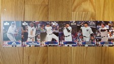 2017 Brand new Topps Yankees set of 6 including Babe Ruth
