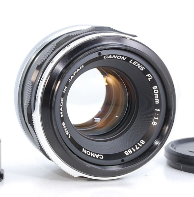 Canon FL 50mm f1.8 MF Standard Prime vintage old Lens [Near Canon FL 50mm f1.8 MF Standard Prime vintage old Lens [Near