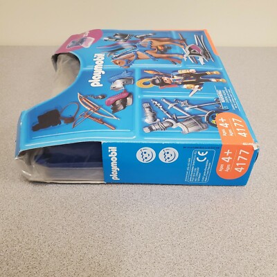 Playmobil 4177 Custodia Da Trasporto Cavaliere, Set Rilasciato