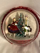 The Nutcracker Ballet RARE Scenic Ornament Seasons Of Cannon Falls 4 3/8" Round