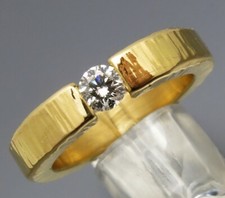 REIF-DESIGN - INDIVIDUELLER BRILLANT SPANNRING - HANDARBEIT - UNIKAT - 750 GOLD