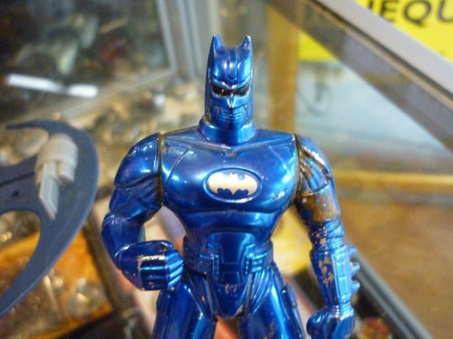 1994 Kenner Legend of Batman Flightpak Knight Deluxe Metallic - ¡Stock original! - Imagen 10 de 12