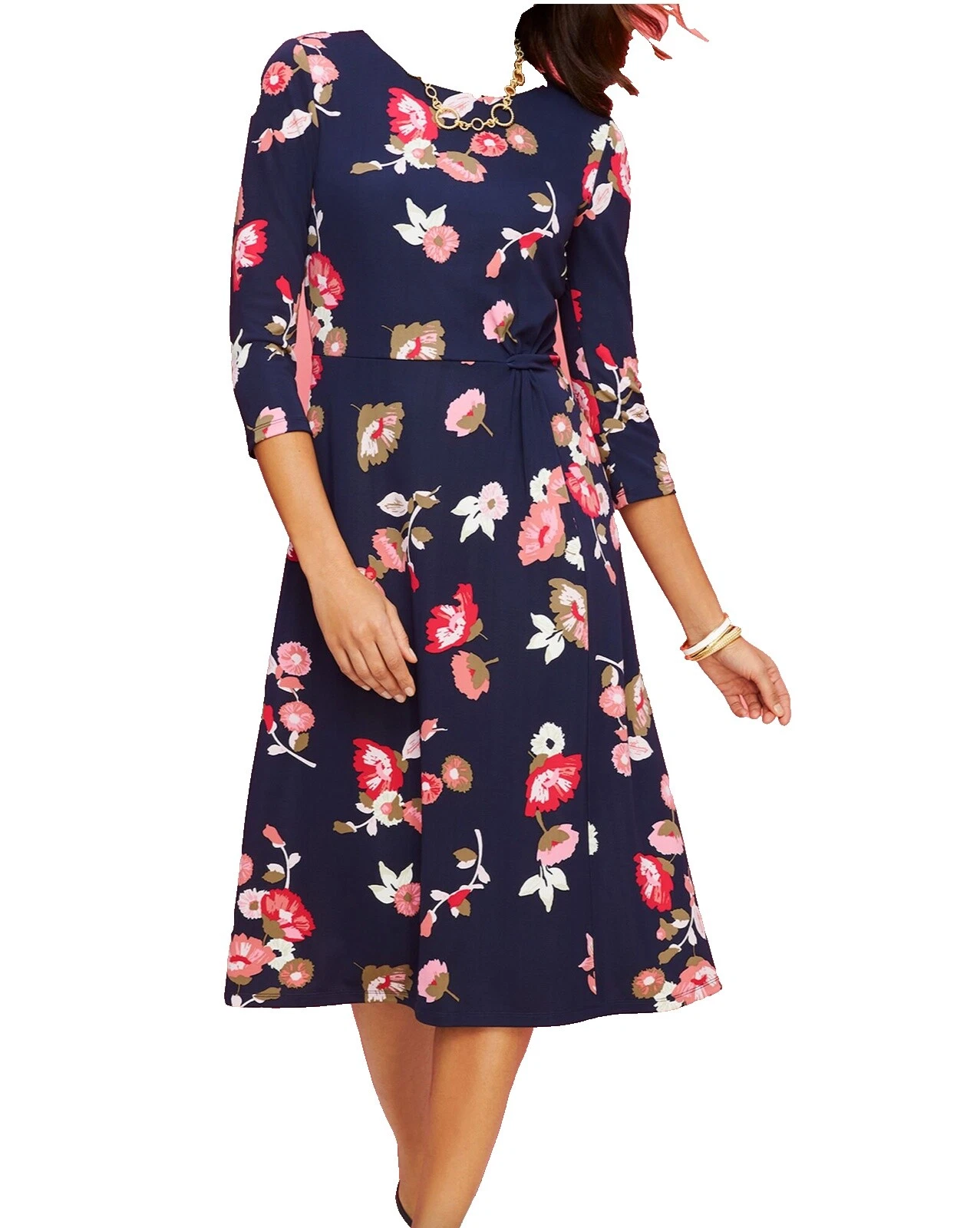 Vestidos de fiesta/cóctel Talbots Floral para De mujer