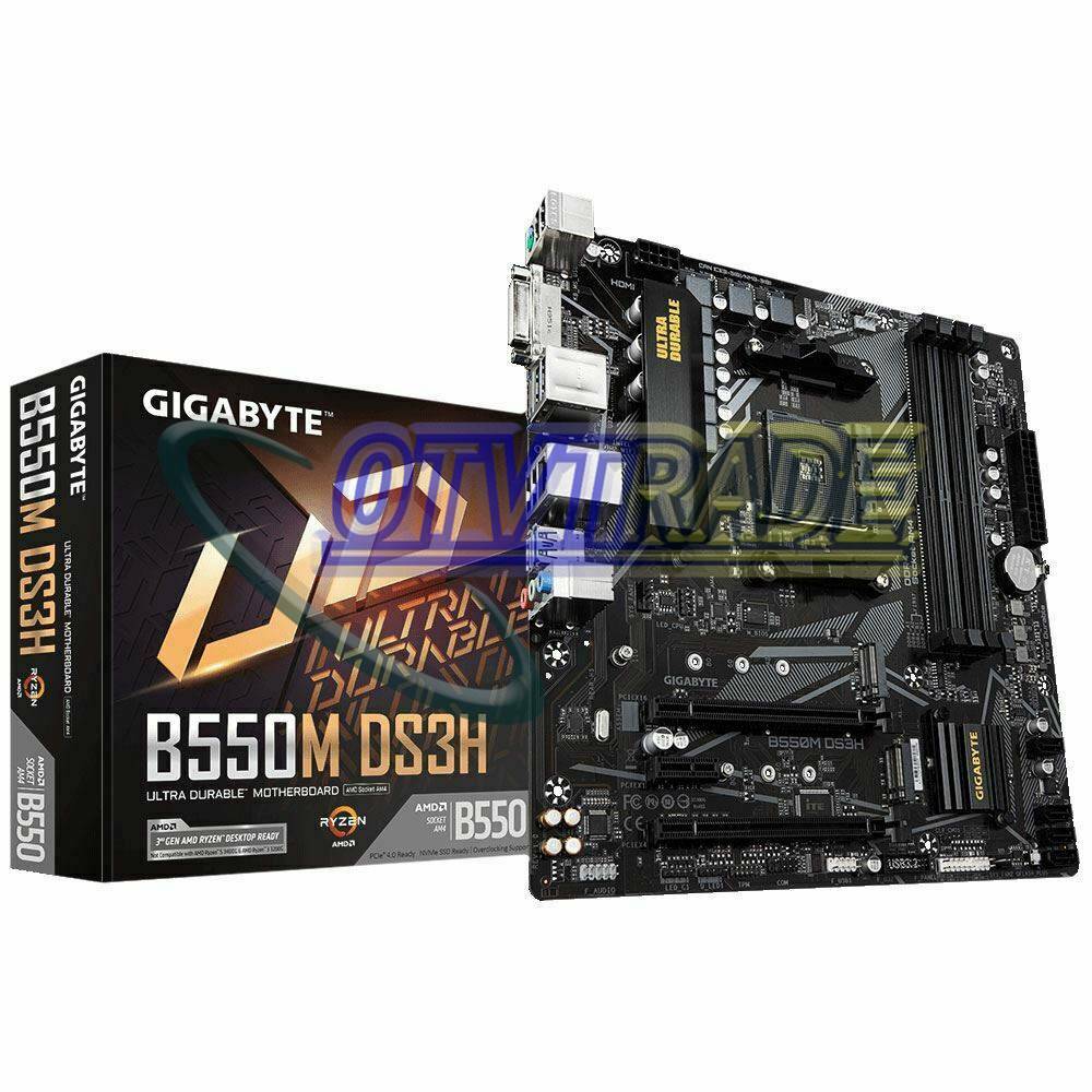 GIGABYTE　B550M DS3H　AM4 Amazon.com: Gigabyte B550M DS3H Motherboard - Supports AMD