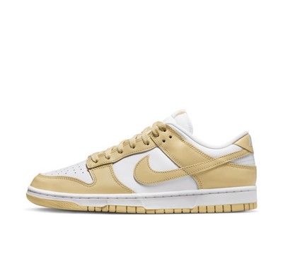 Nike Dunk Low Team Gold and White