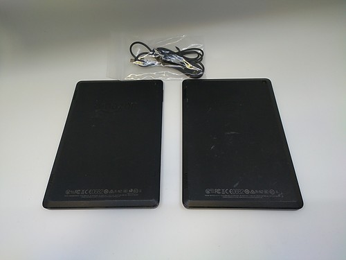 Amazon Kindle Fire HD7 Tablet 4th Gen Tested - Lot of 2 - Cable Bundled