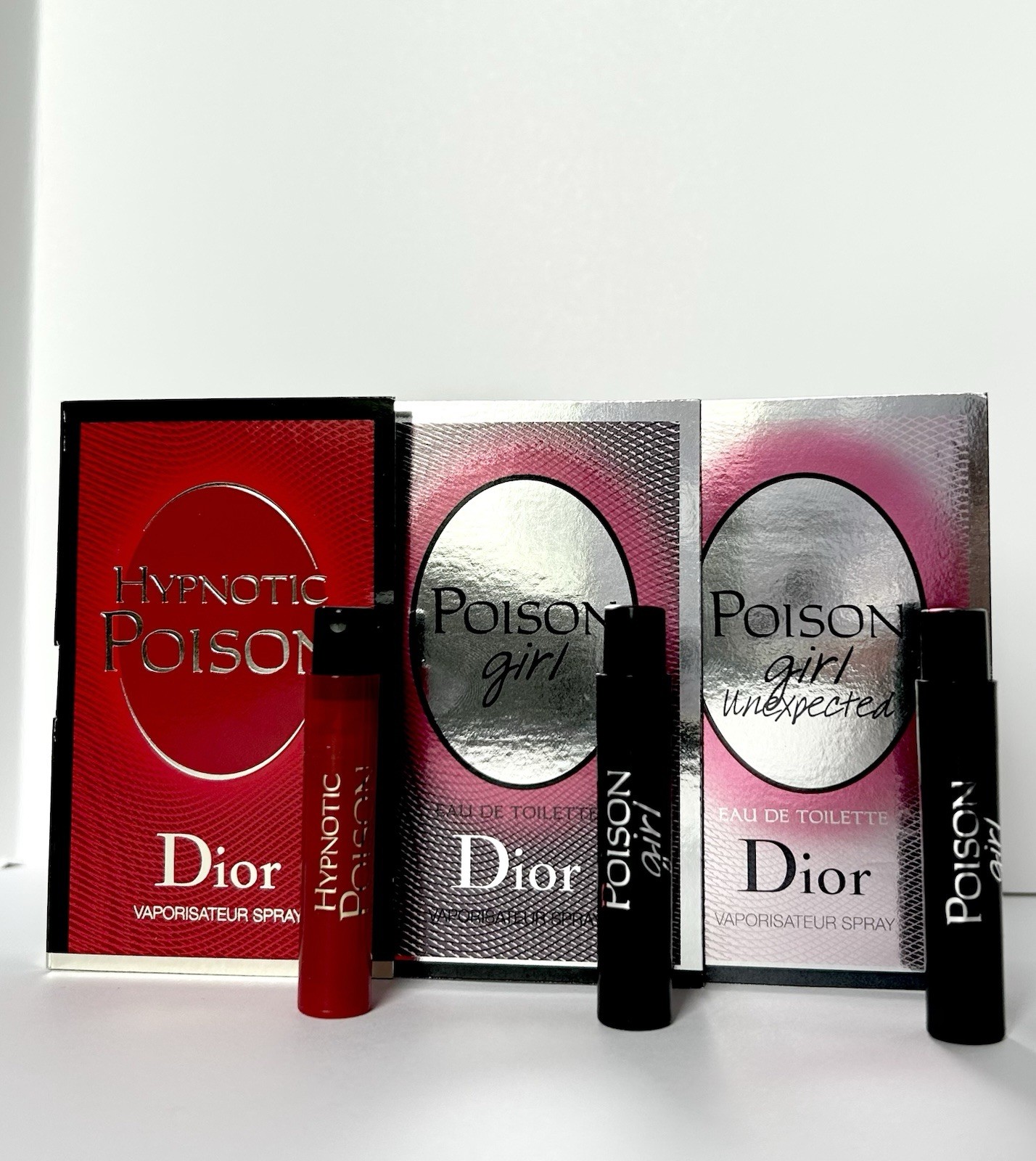 Dior Poison Perfume 3-Piece Sample Spray Set