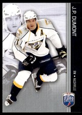 2008-09 Upper Deck Be a Player J.P. Dumont Nashville Predators #98