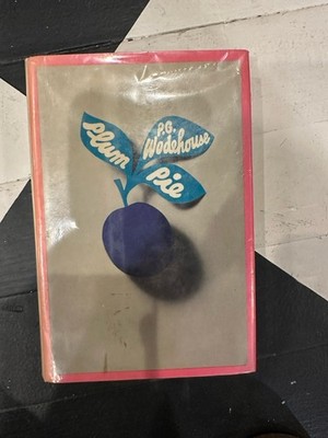PLUM PIE by P.G. Wodehouse 1967 Hardcover Dust Jacket FLAW BIND SEEN