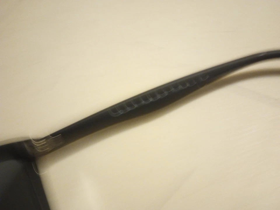 Óculos de sol Quay "My Girl" olho de gato preto/prata 126 armações apenas lentes arranhadas - Imagem 4 de 4