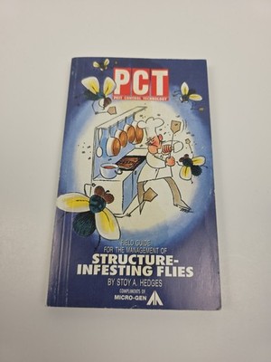 Pest Control Technology Structure Infesting Flies Field Guide Signed Read Descr