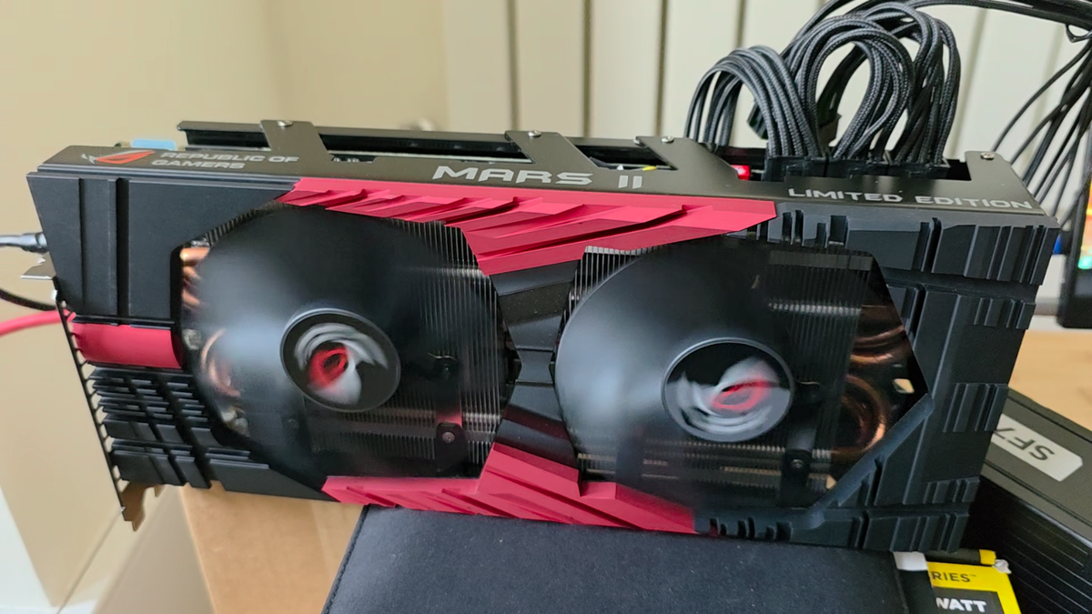 ASUS MARS II GeForce GTX 580 SLI Graphics Card | eBay