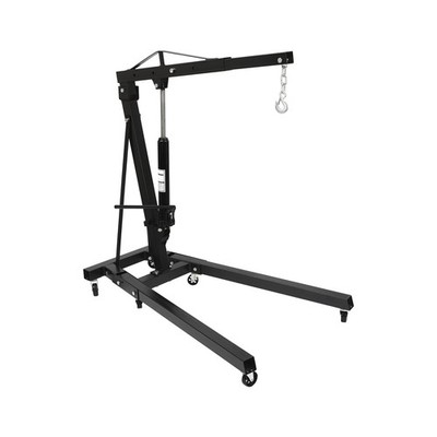 2 Ton Folding Engine Hoist Crane Lift - Heavy Duty Garage Jack for Car Repair...