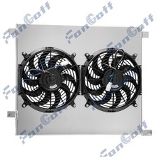 Aluminum Shroudelectric Fan Fit 2016-2023 2017 18 Toyota Tacoma 3.5l V6 2.7l L4