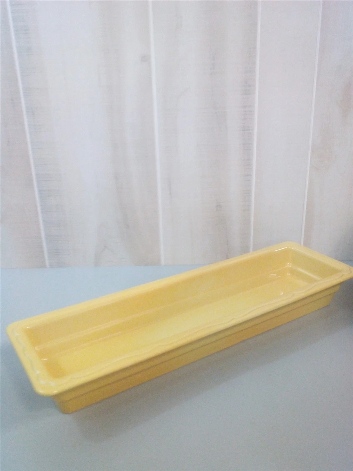 Hall China by Steelite International Food Pan Half Long Casserole Dish Yellow