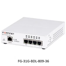 Fortinet FortiGate-31G 4x GE RJ45 ports +3 year fortiCare enterprise protection