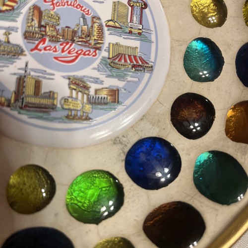 Vintage Fabulous Las Vegas Souvenir Plate Rare 7.5” - Picture 3 of 4