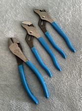 Channellock - Lot of 3 Pliers - 426 Tongue and Groove - 337 Cutting Pliers