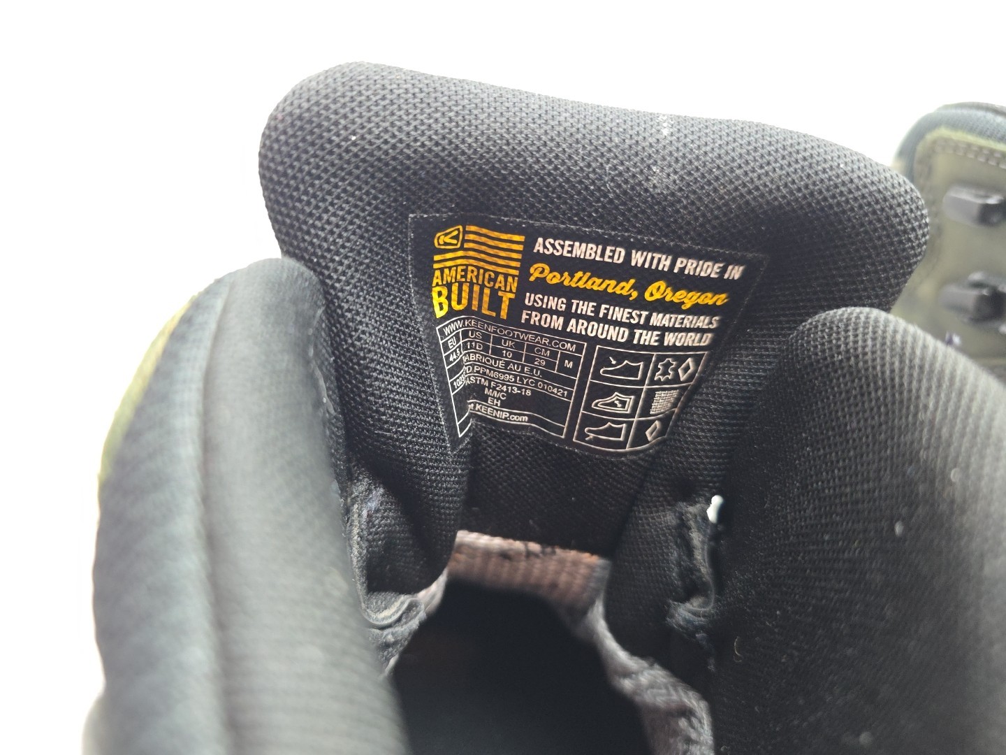 Stivali nuovi Keen Utility da uomo taglia 11 M (D) Portland KBF 6” WP punta in carbonio 1024573