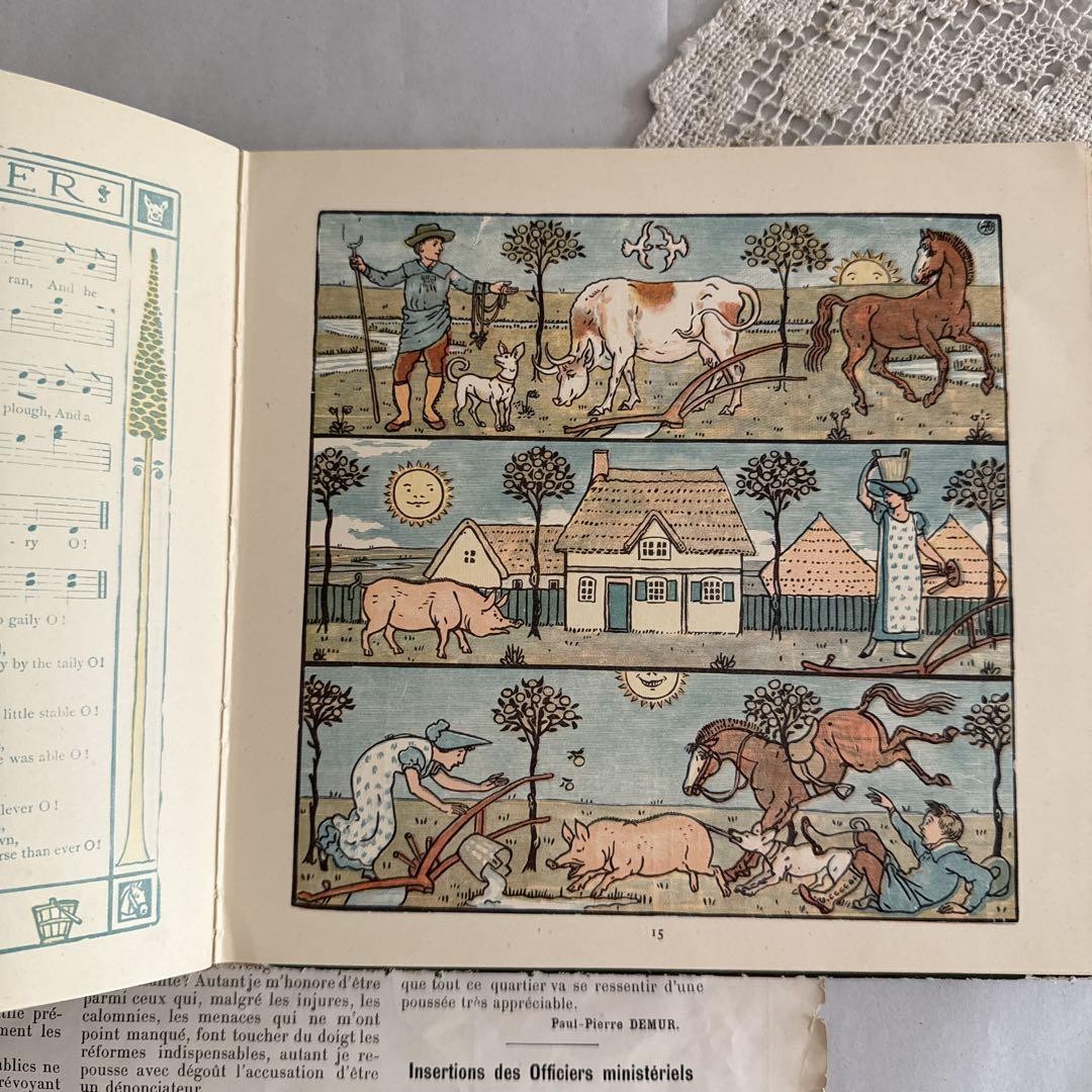 THE BABY'S BOUQUET WALTER CRANE  66年前に購入 BABY'S BOUQUET | Walter CRANE