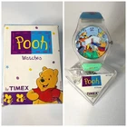 Vintage Disney Winnie the Pooh Timex Watch 87722 Clear Case Original Box 90s