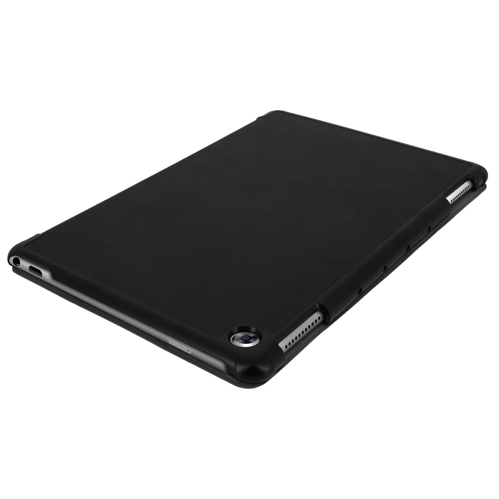 Housse Huawei MediaPad M5 Lite Avizar Étui Clapet Noir
