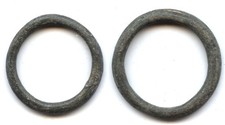 (29mm, 6.07g.) authentic bronze Ancient Celtic ring money, 800-500BC Europe