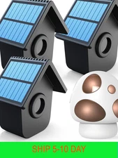 HTZSAFE 1/2 Mile Long Range Solar Driveway Alarm - Outdoor Weatherproof Wireless