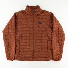 Patagonia Mens Large Nano Puff Jacket Full Zip Insulated Quilted Lightweight