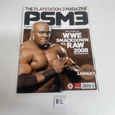 PSM3  PlayStation Magazine August 2007 WWE Smackdown vs Raw - Combined P+P