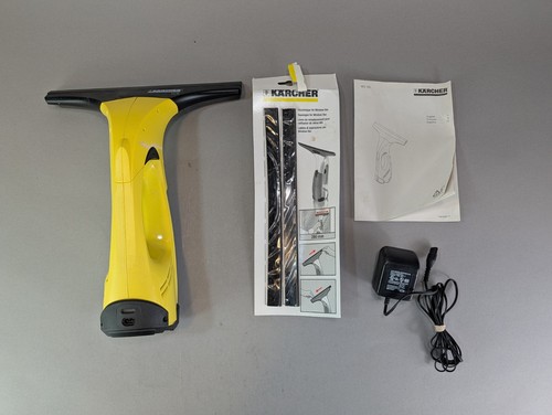 KARCHER WV50 Rechargeable Cordless Window Vacuum w/ Charger + Extra Squeegees