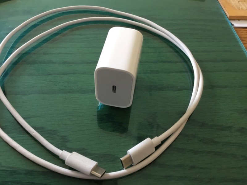 Apple A2305 OEM charger with USB-C cord